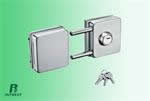 glass door lock