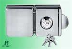 glass door lock