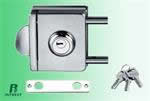 glass door lock